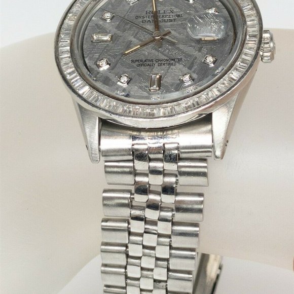 4CT ROLEX 36MM VS H BAGUETTE DIAMONDS!! - Picture 4 of 6